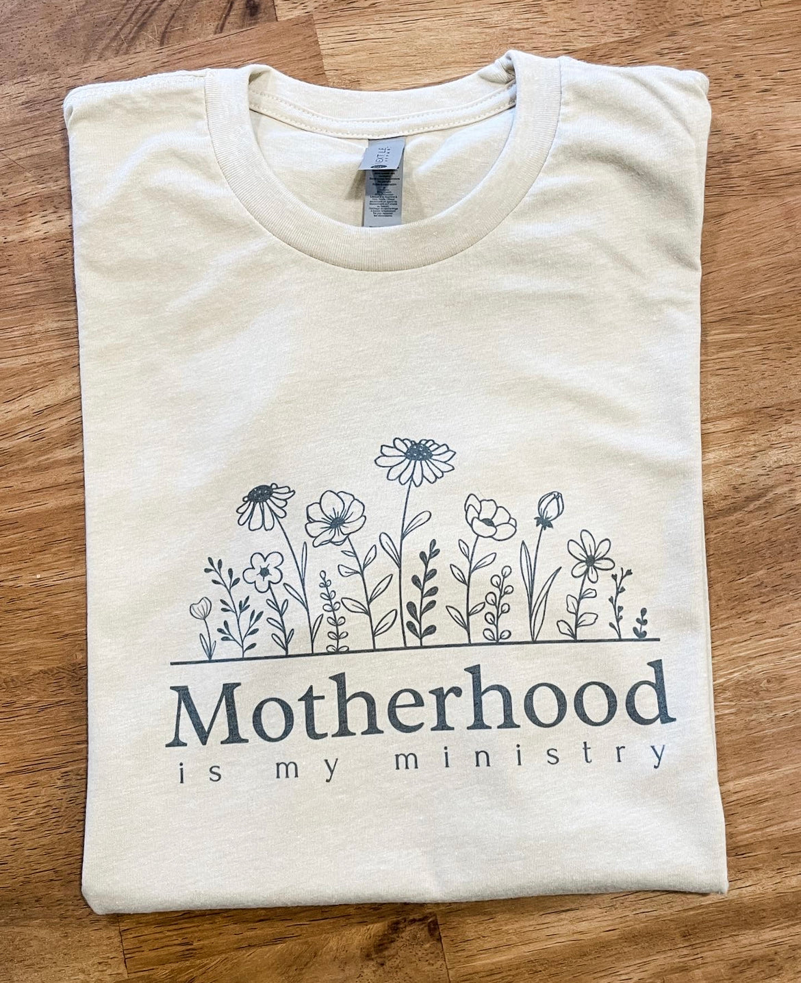 Motherhood is My Ministry tee