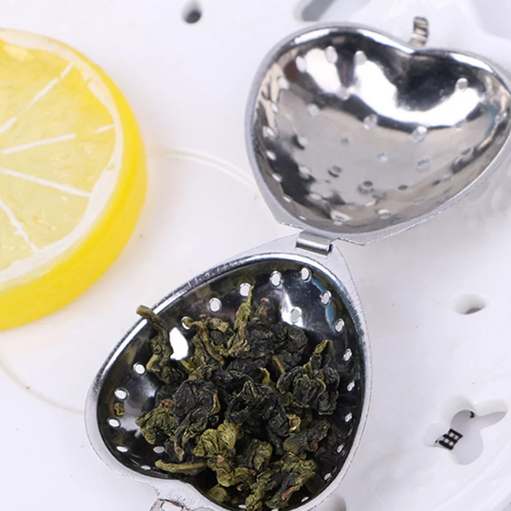 zHeart Shaped Tea Infuser Spoon