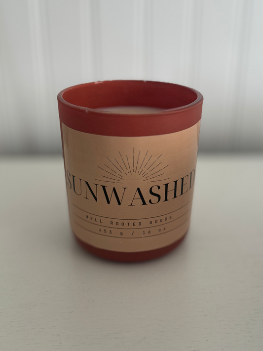 Sunwashed  I Soy Candle  I 12 oz